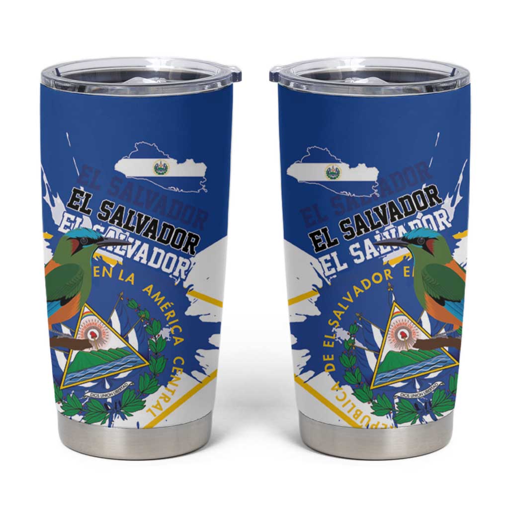 El Salvador Independence Day 1821 Tumbler Cup - Wonder Print Shop