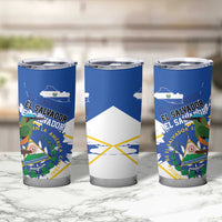 El Salvador Independence Day 1821 Tumbler Cup - Wonder Print Shop