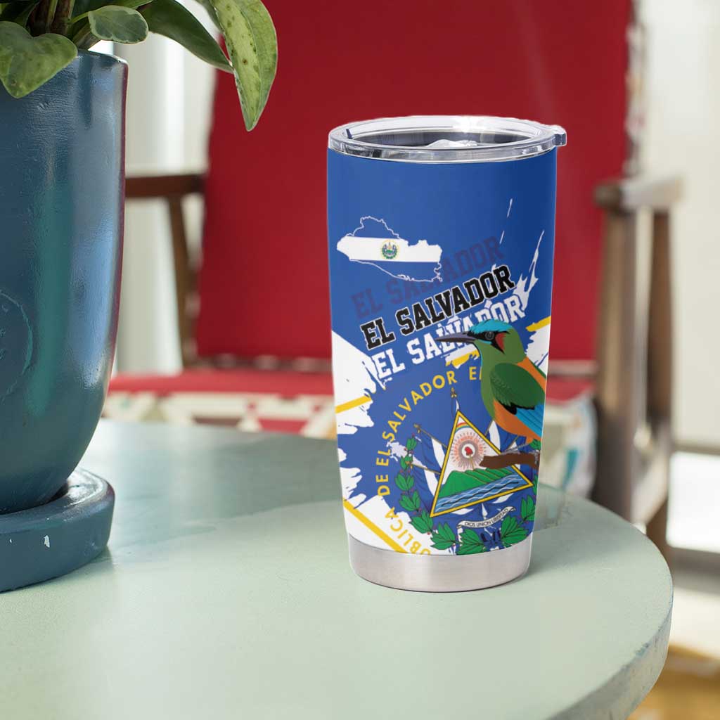 El Salvador Independence Day 1821 Tumbler Cup - Wonder Print Shop