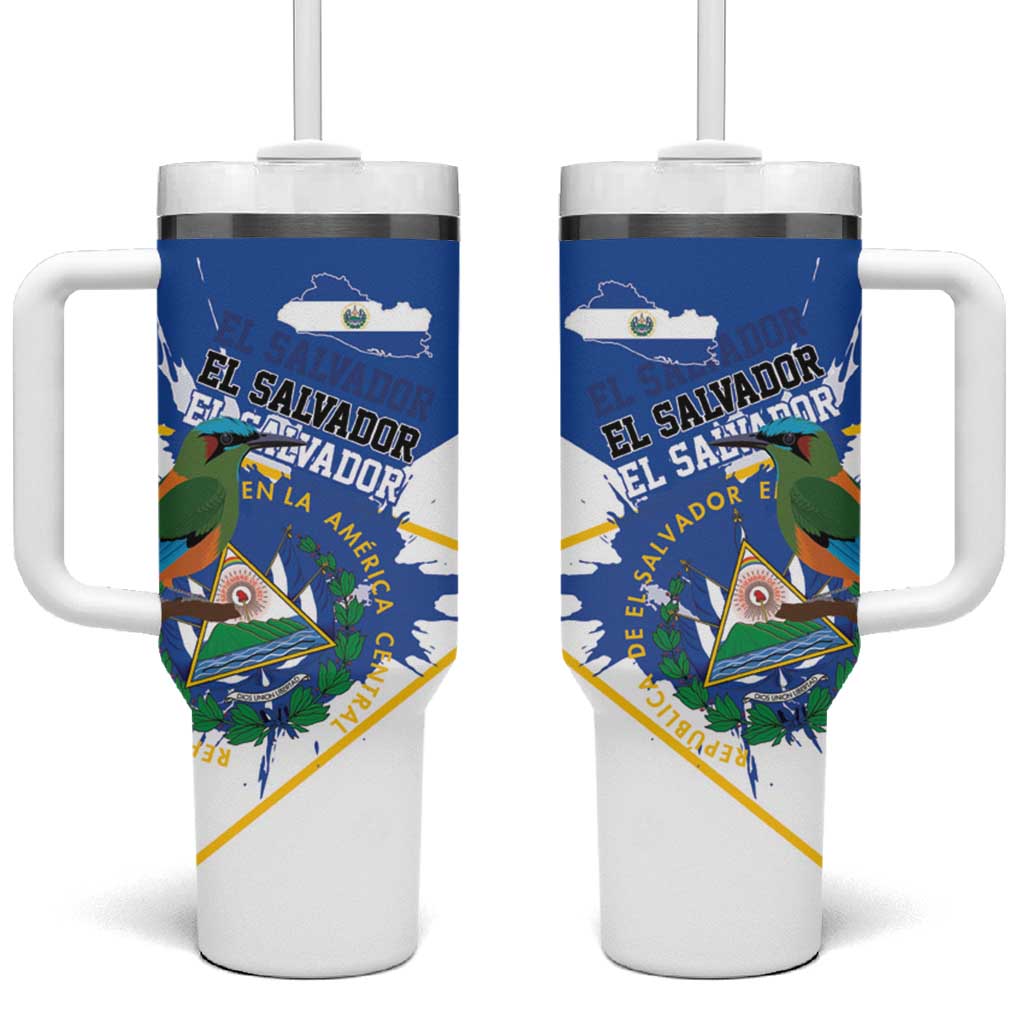 El Salvador Independence Day 1821 Tumbler With Handle - Wonder Print Shop