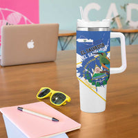 El Salvador Independence Day 1821 Tumbler With Handle - Wonder Print Shop