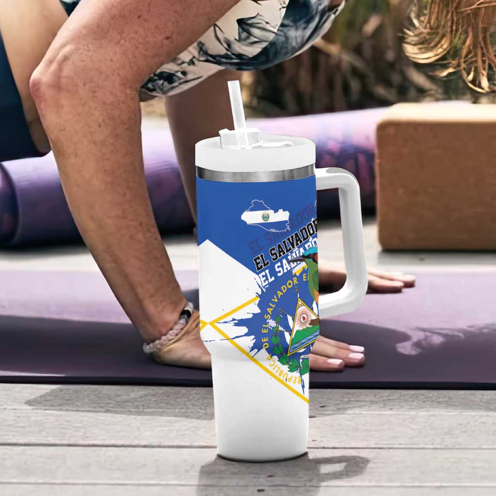El Salvador Independence Day 1821 Tumbler With Handle - Wonder Print Shop