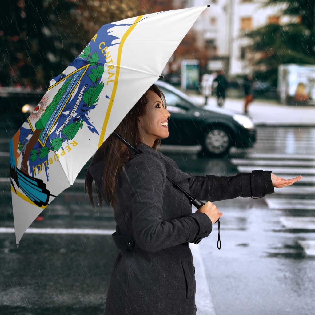 El Salvador Independence Day 1821 Umbrella - Wonder Print Shop