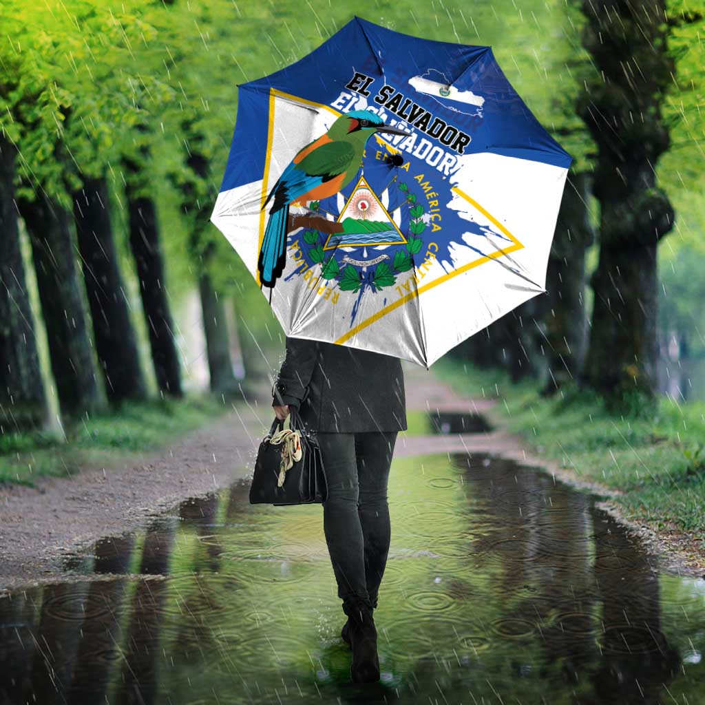 El Salvador Independence Day 1821 Umbrella - Wonder Print Shop