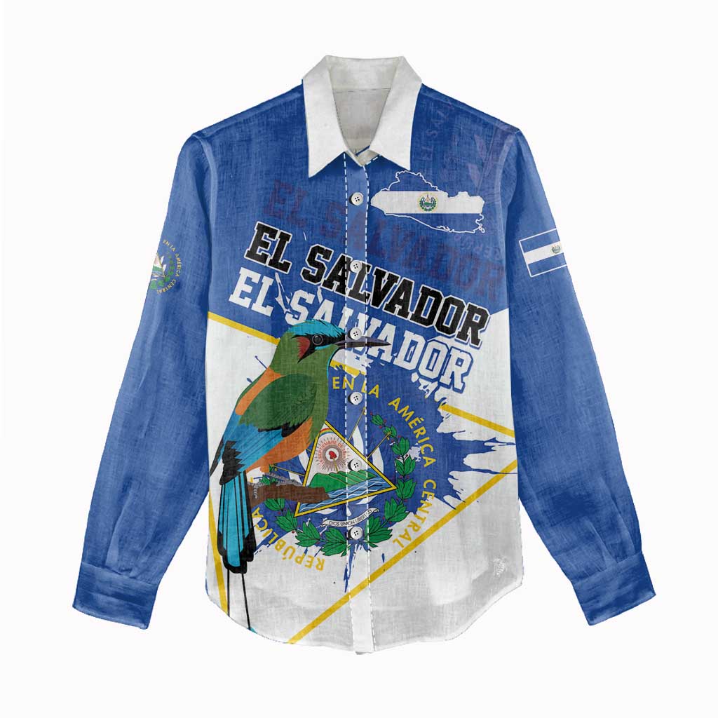 El Salvador Independence Day 1821 Women Casual Shirt - Wonder Print Shop