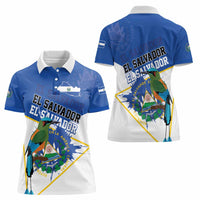 El Salvador Independence Day 1821 Women Polo Shirt - Wonder Print Shop