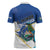El Salvador Independence Day 1821 Zipper Polo Shirt - Wonder Print Shop