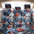 Hawaii Tropicana Blue Pattern Back Car Seat Cover - Wonder Print Shop