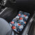 Hawaii Tropicana Blue Pattern Car Mats - Wonder Print Shop