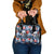 Hawaii Tropicana Blue Pattern Shoulder Handbag - Wonder Print Shop