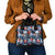 Hawaii Tropicana Blue Pattern Shoulder Handbag - Wonder Print Shop