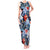 Hawaii Tropicana Blue Pattern Tank Maxi Dress - Wonder Print Shop