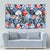 Hawaii Tropicana Blue Pattern Tapestry - Wonder Print Shop