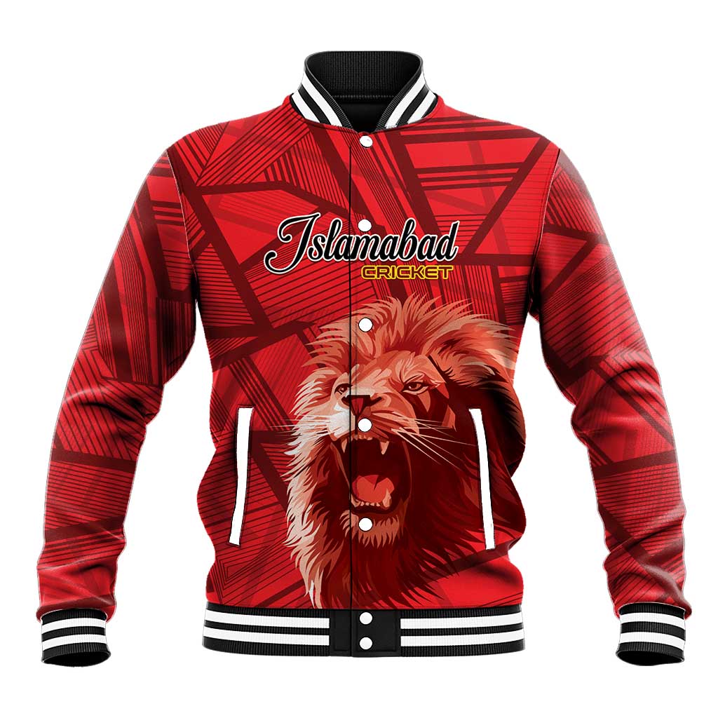 Custom Islamabad Cricket Baseball Jacket United We Win - Wonder Print Shop