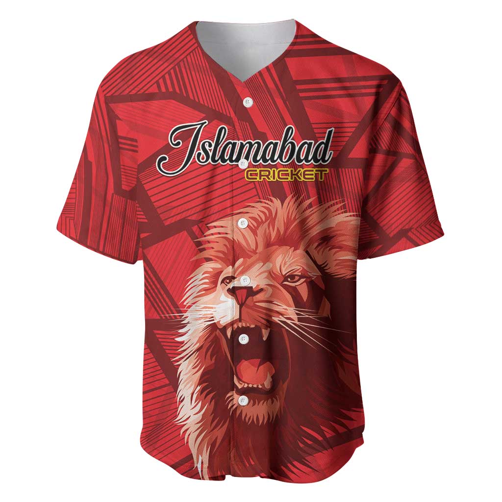 Custom Islamabad Cricket Baseball Jersey United We Win - Wonder Print Shop