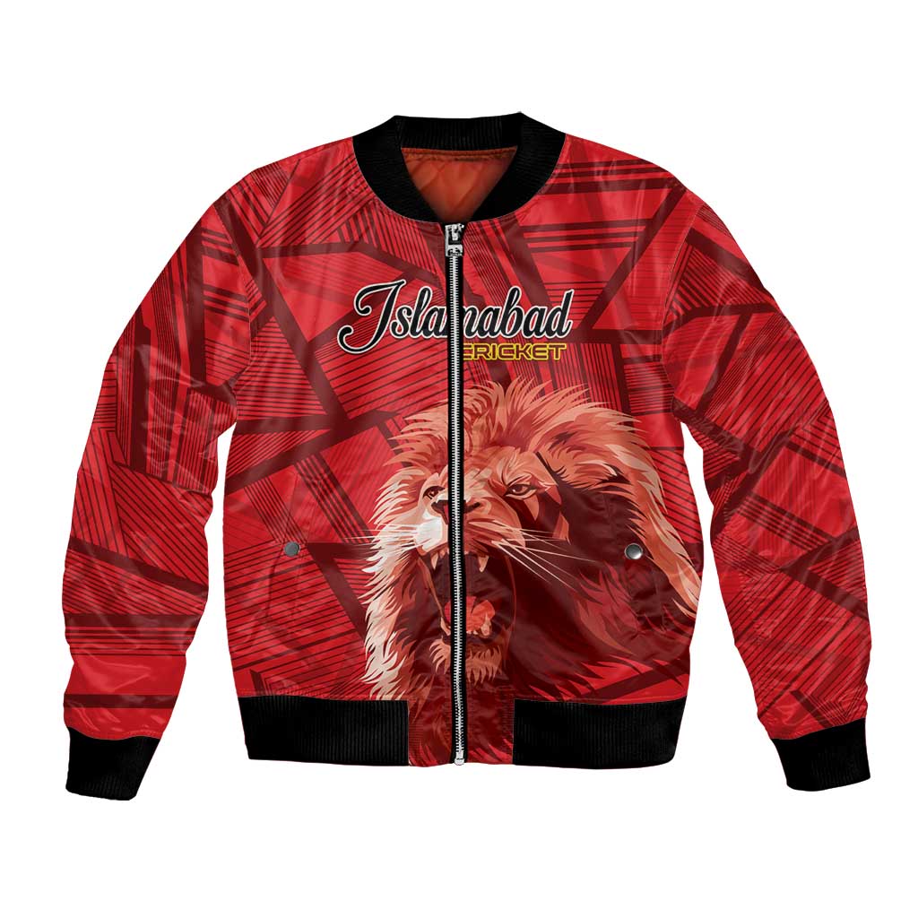 Custom Islamabad Cricket Bomber Jacket United We Win - Wonder Print Shop