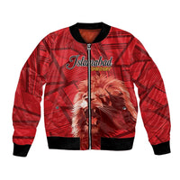 Custom Islamabad Cricket Bomber Jacket United We Win - Wonder Print Shop