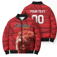 Custom Islamabad Cricket Bomber Puffer Jacket United We Win - Wonder Print Shop