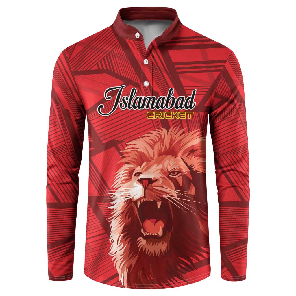 Custom Islamabad Cricket Button Sweatshirt United We Win - Wonder Print Shop
