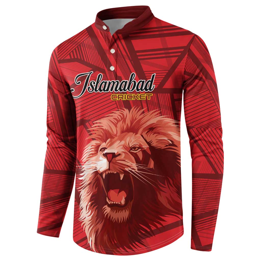 Custom Islamabad Cricket Button Sweatshirt United We Win - Wonder Print Shop