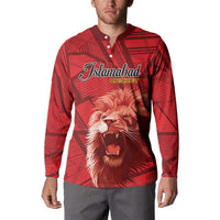 Custom Islamabad Cricket Button Sweatshirt United We Win - Wonder Print Shop