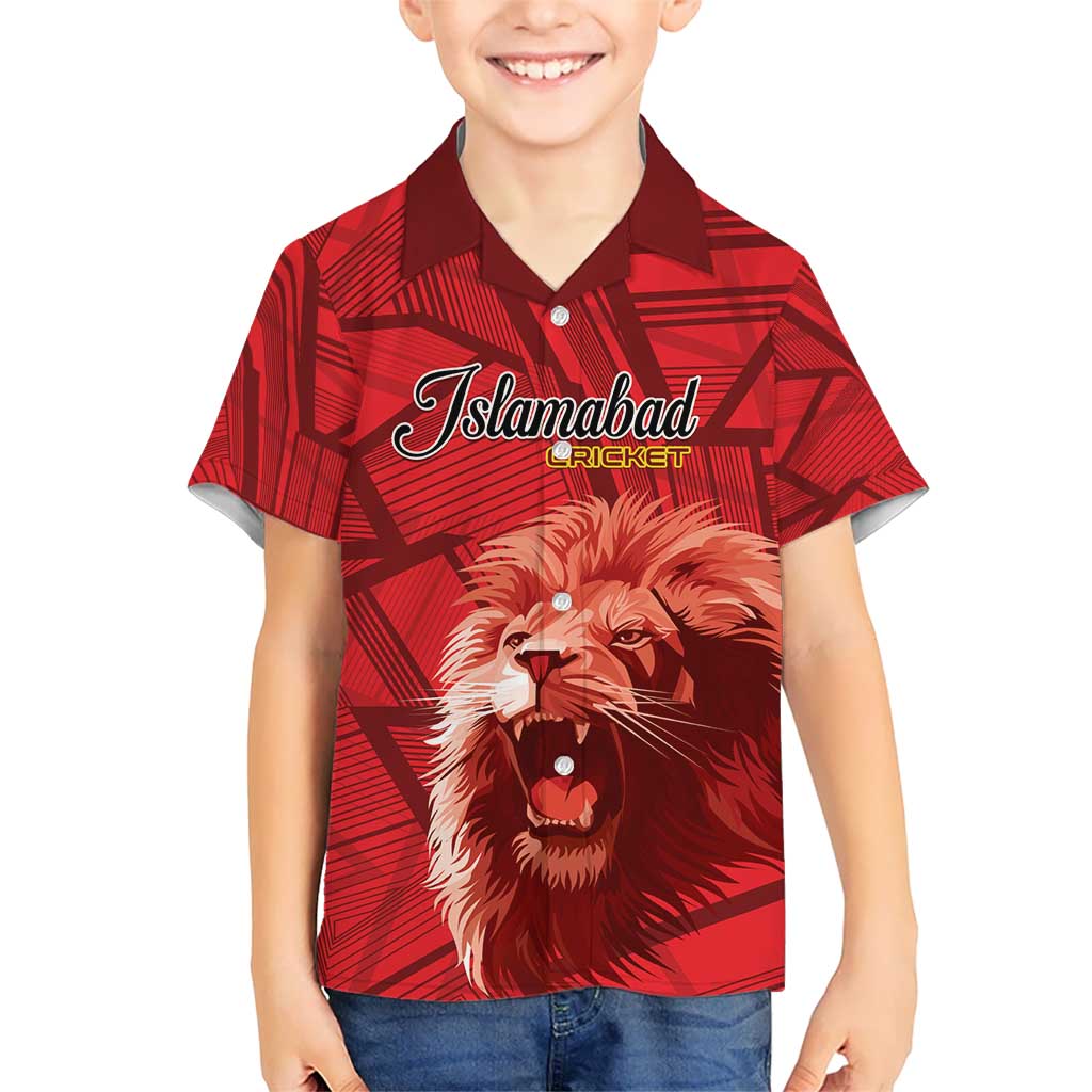 Custom Islamabad Cricket Kid Hawaiian Shirt United We Win - Wonder Print Shop