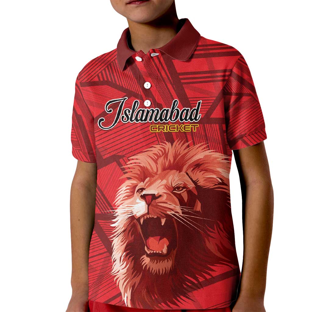 Custom Islamabad Cricket Kid Polo Shirt United We Win - Wonder Print Shop