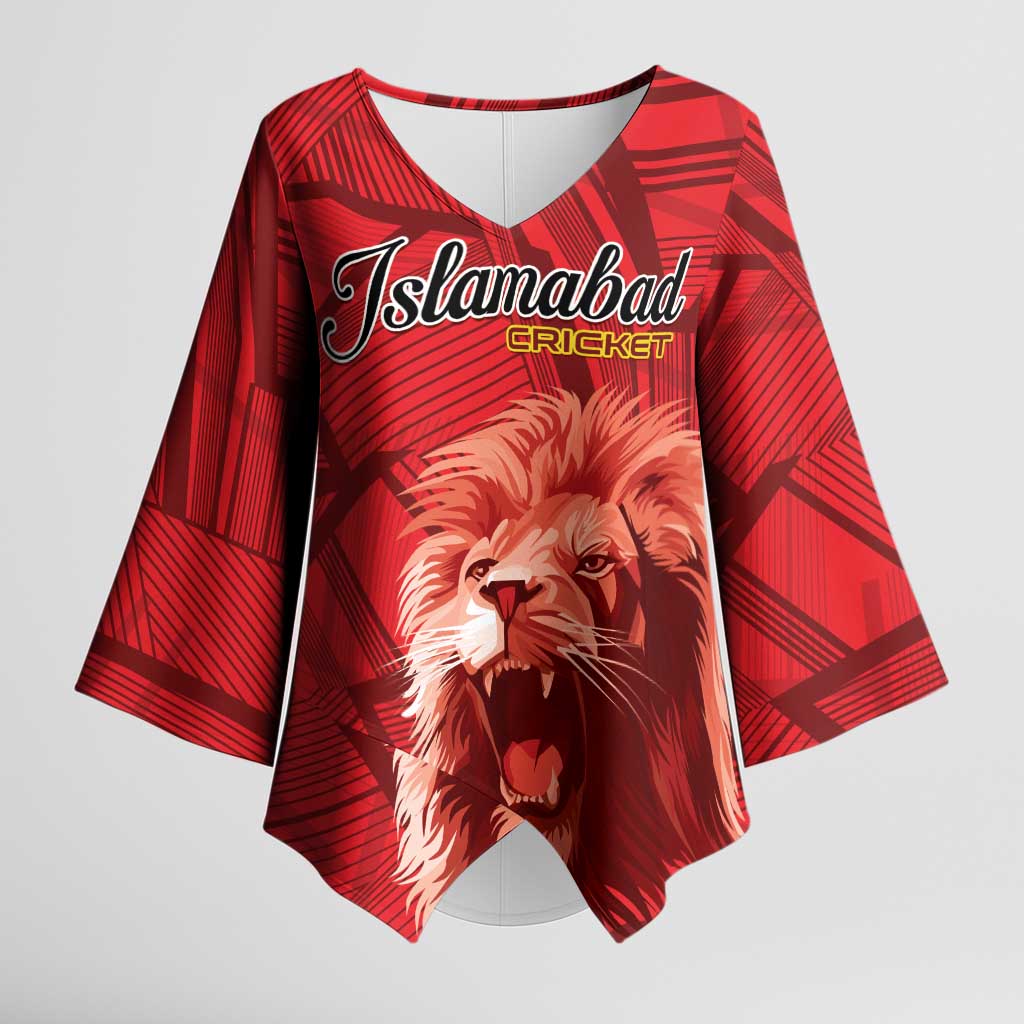 Custom Islamabad Cricket Kimono Sleeve Blouse United We Win - Wonder Print Shop