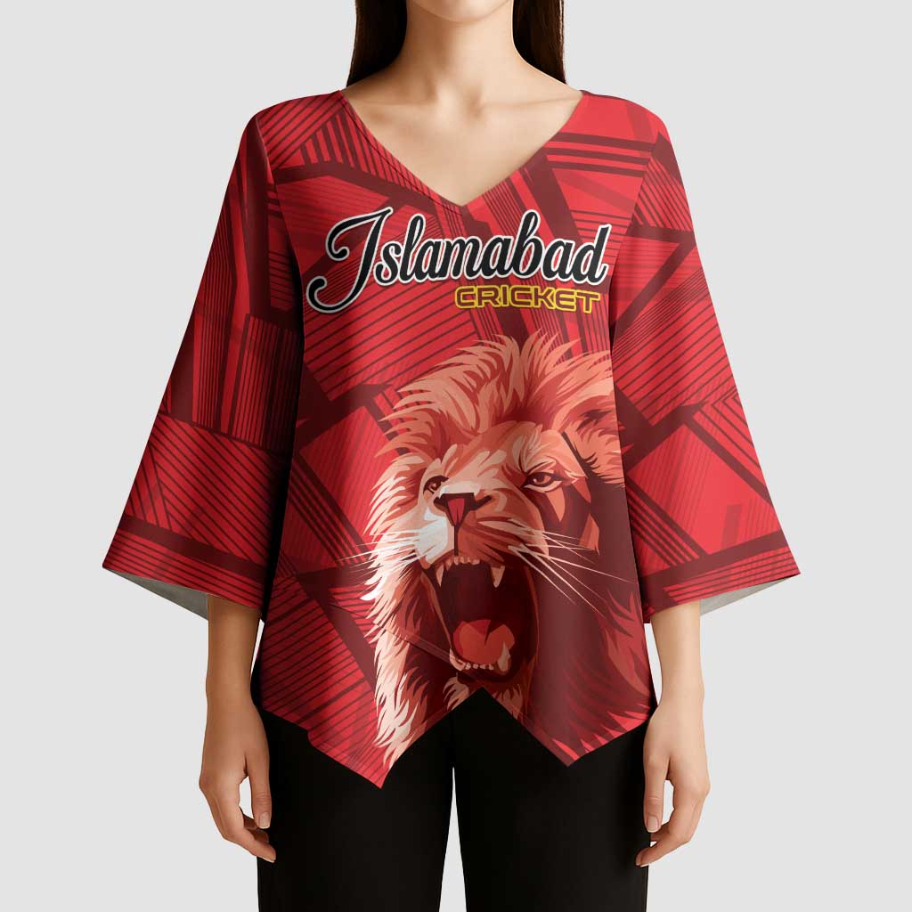 Custom Islamabad Cricket Kimono Sleeve Blouse United We Win - Wonder Print Shop