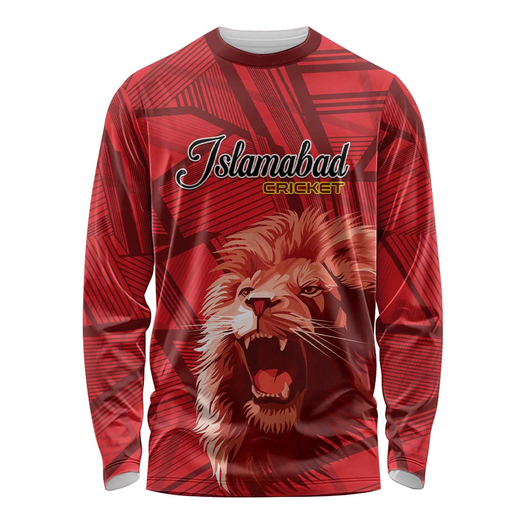Custom Islamabad Cricket Long Sleeve Shirt United We Win - Wonder Print Shop