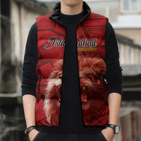 Custom Islamabad Cricket Sleeveless Puffer Jacket United We Win - Wonder Print Shop