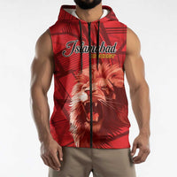 Custom Islamabad Cricket Sleeveless Zip Hoodie United We Win - Wonder Print Shop