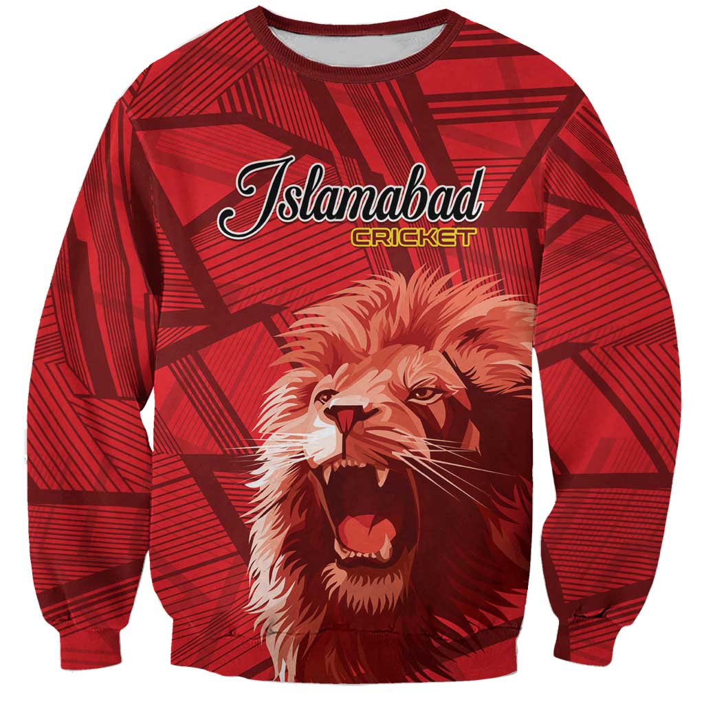 Custom Islamabad Cricket Sweatshirt United We Win - Wonder Print Shop