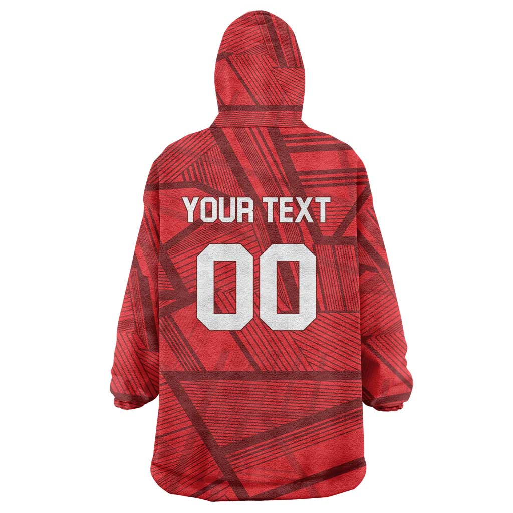 Custom Islamabad Cricket Wearable Blanket Hoodie United We Win - Wonder Print Shop