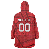 Custom Islamabad Cricket Wearable Blanket Hoodie United We Win - Wonder Print Shop