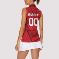 Custom Islamabad Cricket Women Sleeveless Polo Shirt United We Win - Wonder Print Shop