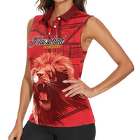Custom Islamabad Cricket Women Sleeveless Polo Shirt United We Win - Wonder Print Shop