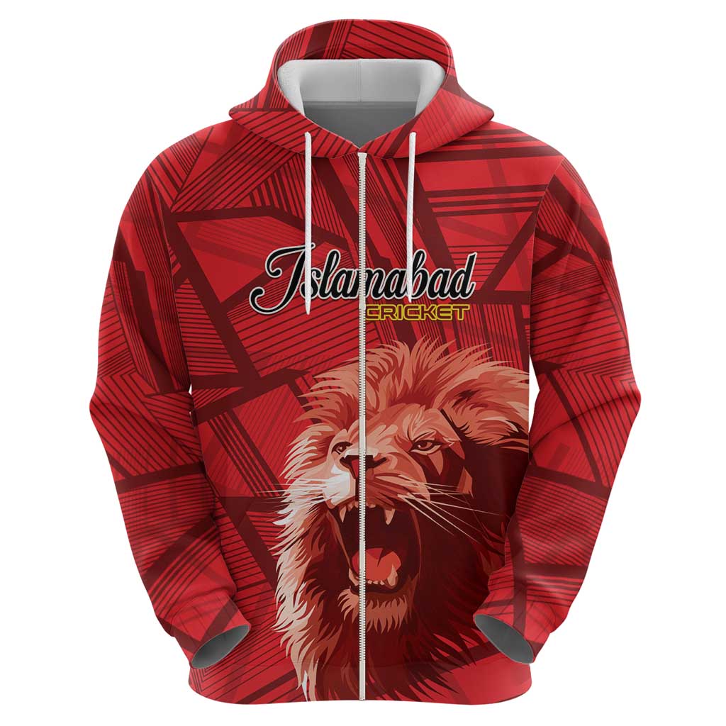 Custom Islamabad Cricket Zip Hoodie United We Win - Wonder Print Shop