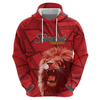 Custom Islamabad Cricket Zip Hoodie United We Win - Wonder Print Shop