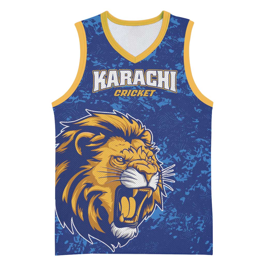 Custom Karachi Cricket Kings Basketball Jersey Yeh Hai Karachi - Wonder Print Shop