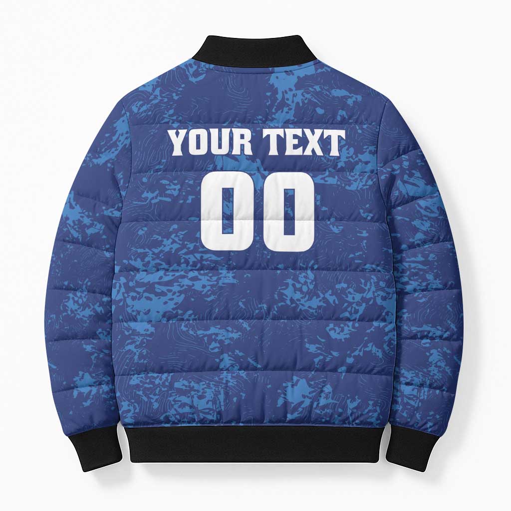 Custom Karachi Cricket Kings Bomber Puffer Jacket Yeh Hai Karachi - Wonder Print Shop