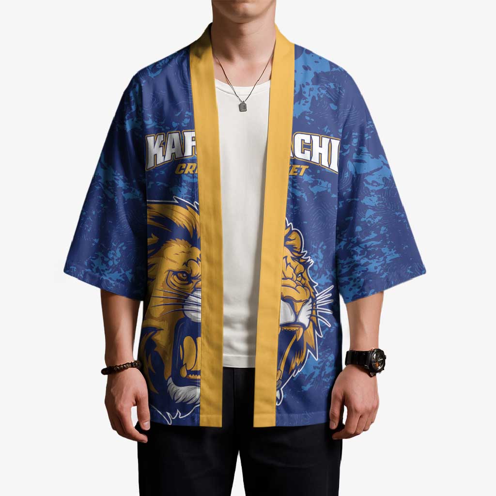 Custom Karachi Cricket Kings Kimono Yeh Hai Karachi - Wonder Print Shop