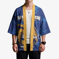 Custom Karachi Cricket Kings Kimono Yeh Hai Karachi - Wonder Print Shop