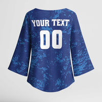 Custom Karachi Cricket Kings Kimono Sleeve Blouse Yeh Hai Karachi - Wonder Print Shop