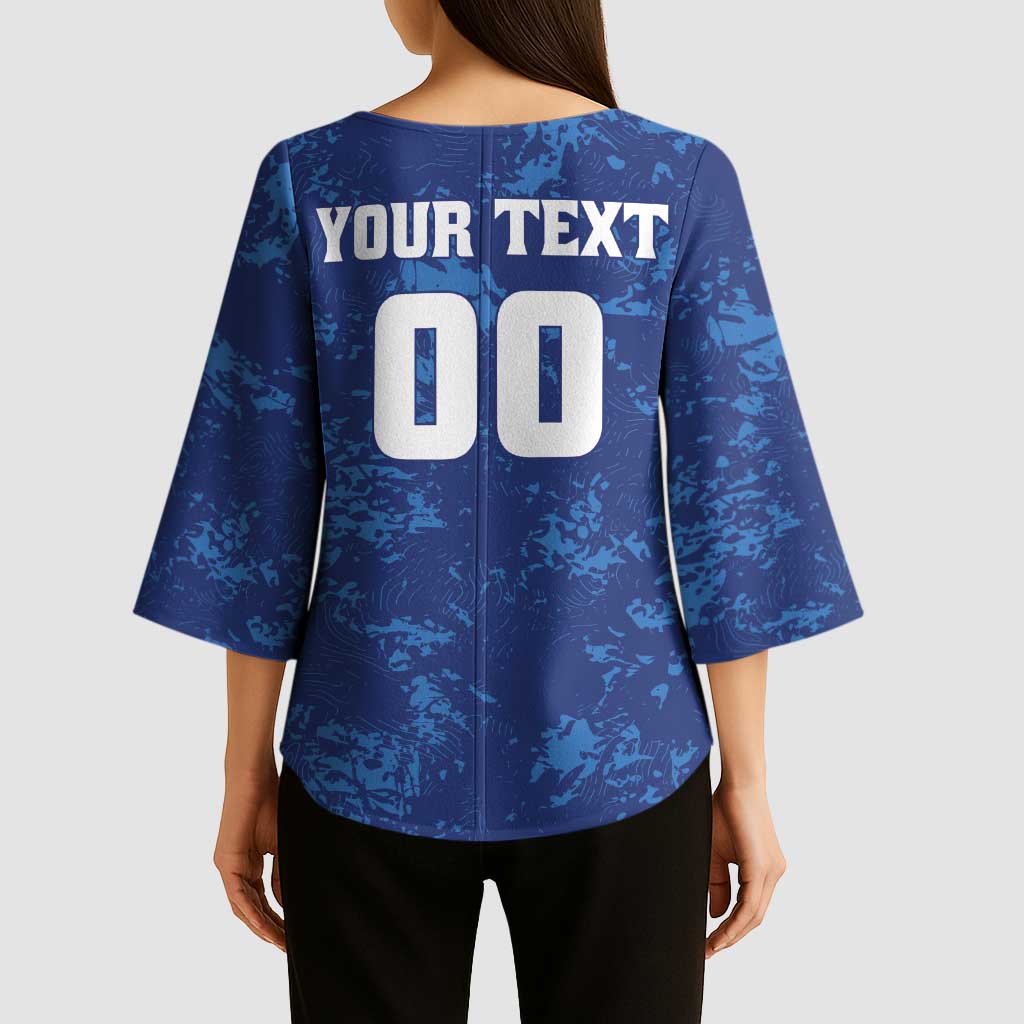 Custom Karachi Cricket Kings Kimono Sleeve Blouse Yeh Hai Karachi - Wonder Print Shop
