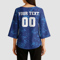 Custom Karachi Cricket Kings Kimono Sleeve Blouse Yeh Hai Karachi - Wonder Print Shop