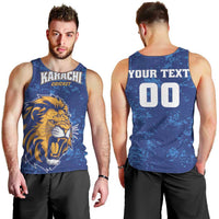 Custom Karachi Cricket Kings Men Tank Top Yeh Hai Karachi - Wonder Print Shop