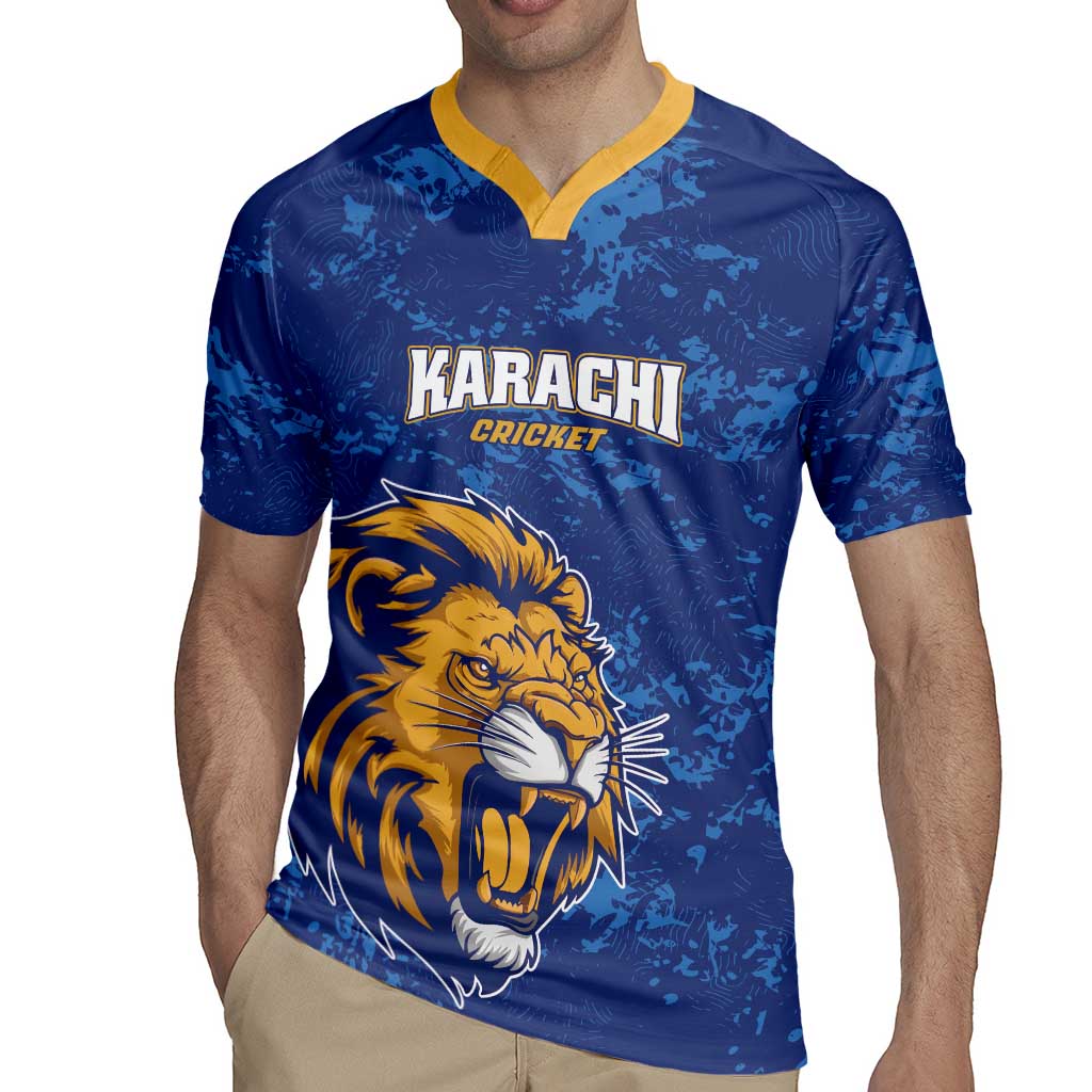 Custom Karachi Cricket Kings Rugby Jersey Yeh Hai Karachi - Wonder Print Shop