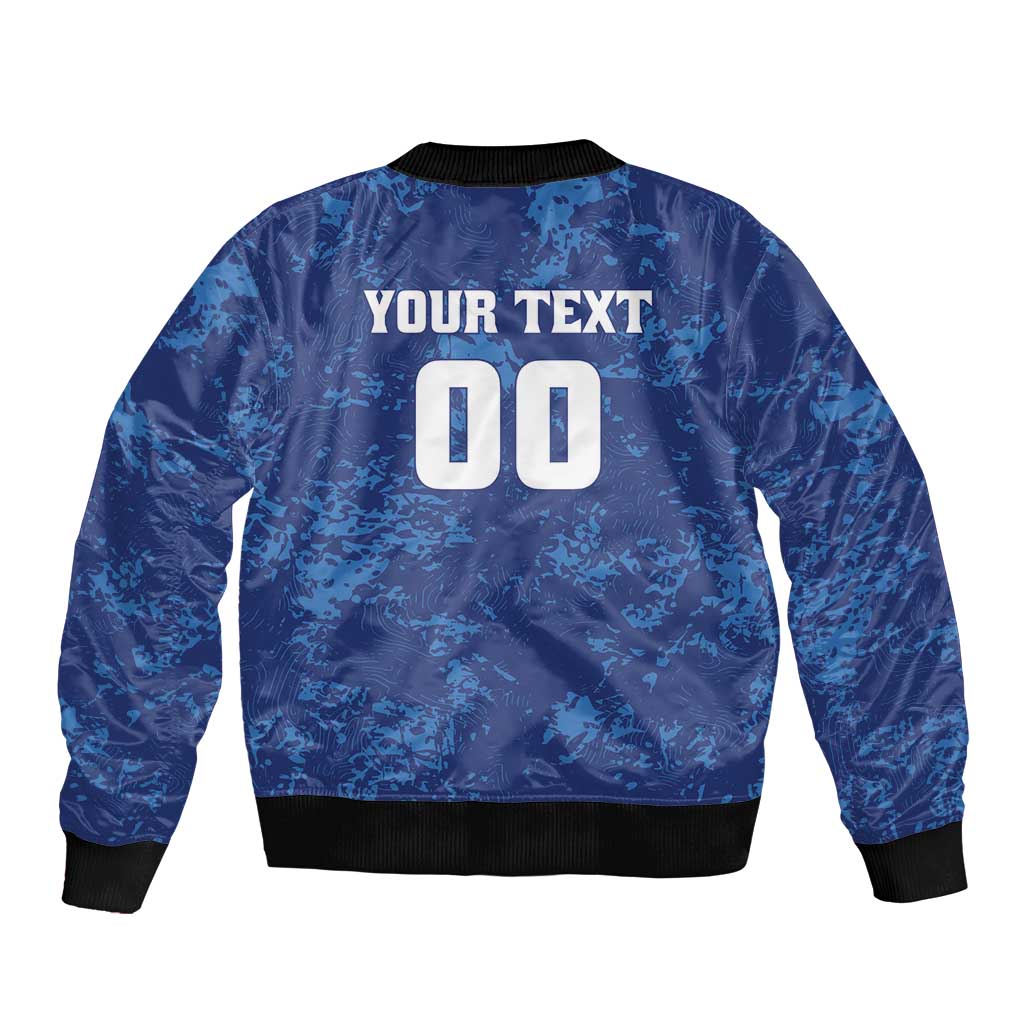 Custom Karachi Cricket Kings Sleeve Zip Bomber Jacket Yeh Hai Karachi - Wonder Print Shop