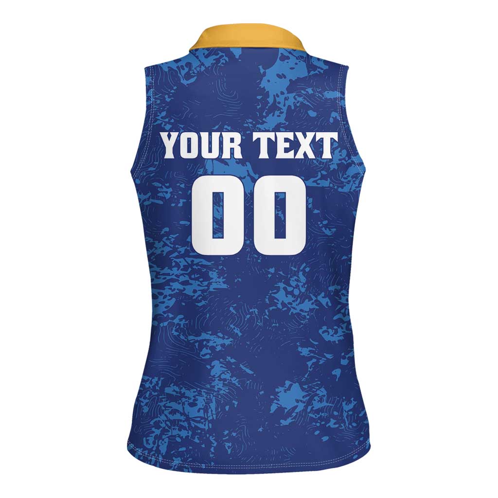 Custom Karachi Cricket Kings Women Sleeveless Polo Shirt Yeh Hai Karachi - Wonder Print Shop